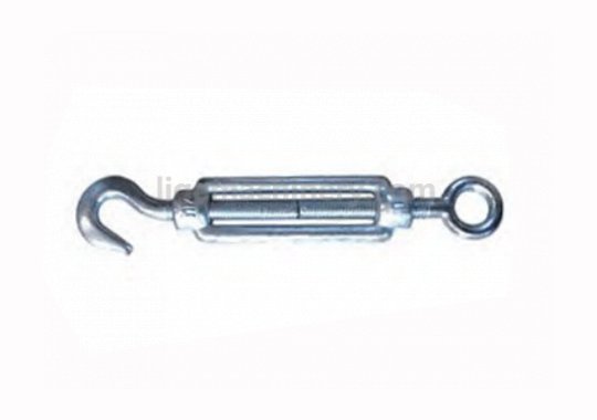 DIN1480 Turnbuckle, Stainless Steel, AISI 304 or 316 Hook/Eye